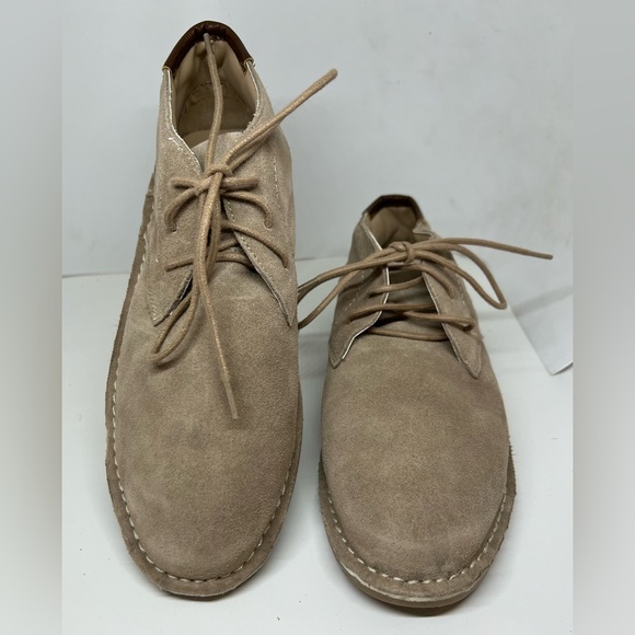 KENNETH COLE NEW YORK Real Deal Sand Suede Chukka Boots / Shoes, NWT, Size 5 - Picture 2 of 9